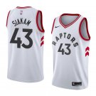Men/Youth's toronto raptors #43 swingman pascal siakam white jersey