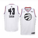 Men/Youth's Toronto Raptors #43 White Pascal Siakam 2019 All-Star Swingman Jersey