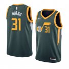 Men/Youth's utah jazz #31 georges niang earned edition jersey green