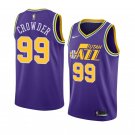 Men/Youth's utah jazz #99 jae crowder jersey classic edition swingman purple