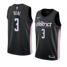 Men/Youth's washington wizards #3 bradley beal city edition jersey black
