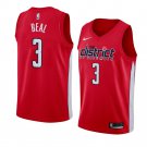 Men/Youth's washington wizards #3 bradley beal earned edition jersey red