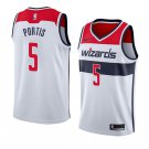 Men/Youth's washington wizards #5 bobby portis white jersey swingman