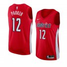 Men/Youth's washington wizards #12 jabari parker swingman earned edition jersey red