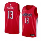 Men/Youth's washington wizards #13 thomas bryant earned edition jersey red