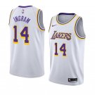 Men/Youth's los angeles lakers #14 brandon ingram swingman jersey white