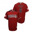 Men/Youth's 2019 Spring Training Arizona Diamondbacks Crimson #6 David Peralta Cool Base Jersey