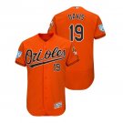 Men/Youth's 2019 Spring Training Baltimore Orioles Orange #19 Chris Davis Flex Base Jersey