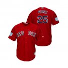 Men/Youth's 2019 Spring Training Boston Red Sox Scarlet #25 Steve Pearce Cool Base Jersey