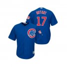 Men/Youth's 2019 Spring Training Chicago Cubs Royal #17 Kris Bryant Cool Base Jersey