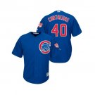 Men/Youth's 2019 Spring Training Chicago Cubs Royal #40 Willson Contreras Cool Base Jersey
