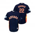 Men/Youth's 2019 Spring Training Houston Astros Navy #22 Josh Reddick Cool Base Jersey