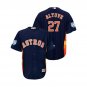 Men/Youth's 2019 Spring Training Houston Astros Navy #27 Jose Altuve Cool Base Jersey