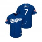 Men/Youth's 2019 Spring Training Los Angeles Dodgers Royal #7 Julio Urias Cool Base Jersey