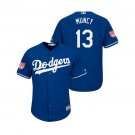 Men/Youth's 2019 Spring Training Los Angeles Dodgers Royal #13 Max Muncy Cool Base Jersey