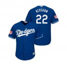 Men/Youth's 2019 Spring Training Los Angeles Dodgers Royal #22 Clayton Kershaw Cool Base Jersey