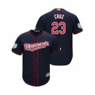 Men/Youth's 2019 Spring Training Minnesota Twins Navy #23 Nelson Cruz Cool Base Jersey