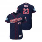 Men/Youth's 2019 Spring Training Minnesota Twins Navy #23 Nelson Cruz Flex Base Jersey