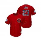 Men/Youth's 2019 Spring Training Minnesota Twins Scarlet #23 Nelson Cruz Cool Base Jersey