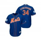 Men/Youth's 2019 Spring Training New York Mets Royal #34 Noah Syndergaard Cool Base Jersey