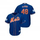 Men/Youth's 2019 Spring Training New York Mets Royal #48 Jacob deGrom Cool Base Jersey