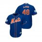 Men/Youth's 2019 Spring Training New York Mets Royal #48 Jacob deGrom Cool Base Jersey