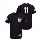 Men/Youth's 2019 Spring Training New York Yankees Navy #11 Brett Gardner Flex Base Jersey