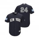 Men/Youth's 2019 Spring Training New York Yankees Navy #24 Gary Sanchez Alternate Cool Base Jersey