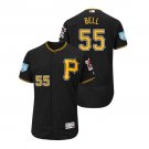 Men/Youth's 2019 Spring Training Pittsburgh Pirates Black #55 Josh Bell Flex Base Jersey