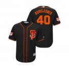 Men/Youth's 2019 Spring Training San Francisco Giants Black #40 Madison Bumgarner Cool Base Jersey