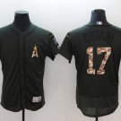 Men/Youth's Angels 17 Shohei Ohtani Olive Green Flexbase Jersey