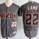 Men/Youth's Arizona Diamondbacks #22 Jake Lamb Gray Flexbase Jersey
