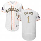 Men/Youth's Astros #1 Carlos Correa White 2018 Gold Program Flexbase Jersey