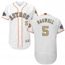 Men/Youth's Astros #5 Jeff Bagwell White 2018 Gold Program Flexbase Jersey