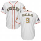 Men/Youth's Astros #9 Marwin Gonzalez White 2018 Gold Program Flexbase Jersey