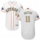 Men/Youth's Astros #11 Evan Gattis White 2018 Gold Program Flexbase Jersey