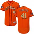 Men/Youth's Astros #60 Dallas Keuchel Navy 2018 Gold Program Jersey