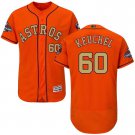 Men/Youth's Astros #60 Dallas Keuchel Orange 2018 Gold Program Flexbase Jersey