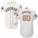 Men/Youth's Astros #60 Dallas Keuchel White 2018 Gold Program Flexbase Jersey