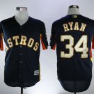 Men/Youth's Astros 34 Nolan Ryan Navy 2018 Gold Program Jersey