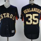 Men/Youth's Astros 35 Justin Verlander Navy 2018 Gold Program Jersey