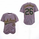 Men/Youth's Athletics 26 Matt Chapman Gray Flexbase Jersey