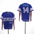 Men/Youth's Blue Jays 14 David Price Royal Cool Base Jersey