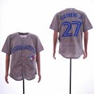 Men/Youth's Blue Jays 27 Vladimir Guerrero Jr. Gray Flexbase Jersey