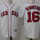 Men/Youth's Boston Red Sox #16 Andrew Benintendi White Jersey
