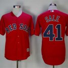 Men/Youth's Boston Red Sox #41 Chris Sale Red Jersey