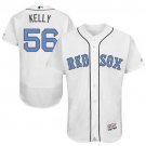 Men/Youth's Boston Red Sox #56 Joe Kelly White Father's Day Flexbase Jersey