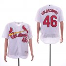 Men/Youth's Cardinals 46 Paul Goldschmidt White Flexbase Jersey