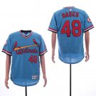 Men/Youth's Cardinals 48 Harrison Bader Light Blue Flexbase Jersey