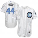 Men/Youth's Chicago Cubs #44 Anthony Rizzo White Father's Day Flexbase Jersey